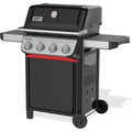 E-410 Gasgrill Schwarz silber 51 x 46 cm 4 Brenner/(1500886) 4 Brenner