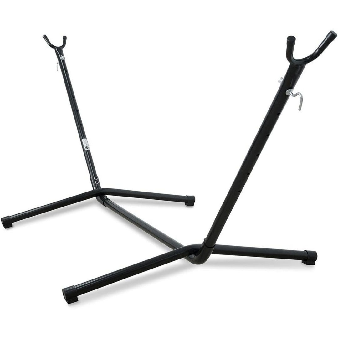 Haengemattengestell belastbar bis 350 kg wetterfestes und pulverbeschichtetes Metallgestell fuer Haengematten 260-350 cm Outdoor Indoor
