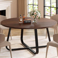 Runder Esstisch Grau holz 130 cm fuer 46 Personen Runder Esstisch Esszimmertisch Modern fuer Esszimmer und Kueche